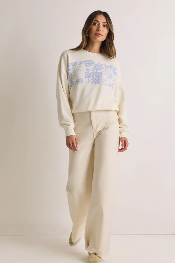 Z SUPPLY - NATURE TOMGIRL SWEATSHIRT - Image 2