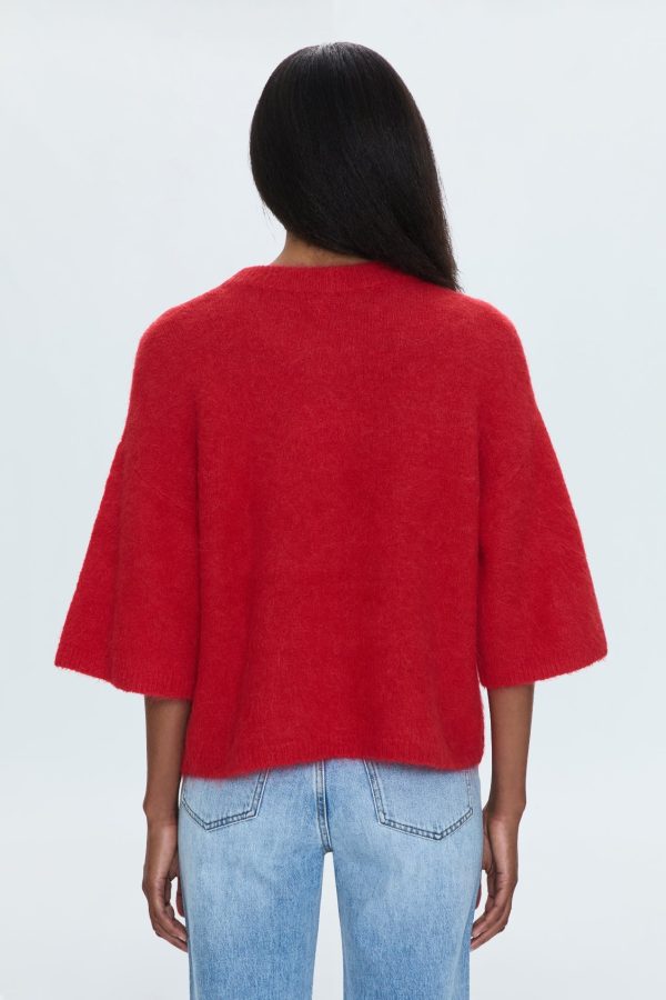 PISTOLA - MICAH SWEATER TEE RUBY - Image 5