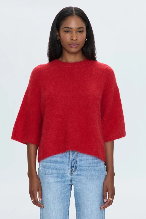 PISTOLA - MICAH SWEATER TEE RUBY - Image 3