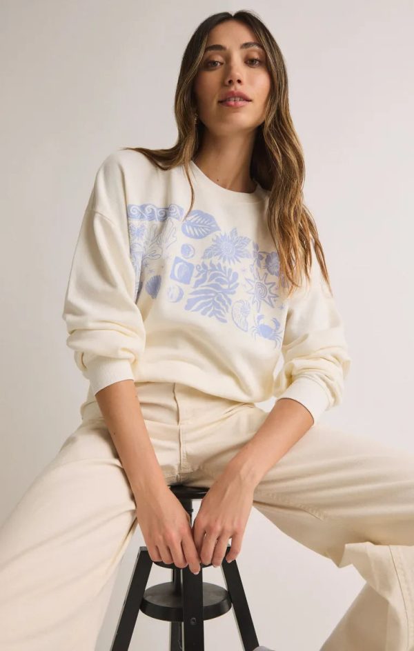 Z SUPPLY - NATURE TOMGIRL SWEATSHIRT - Image 3